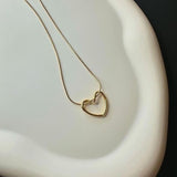 Gold Heart Necklace