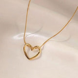 Gold Heart Necklace