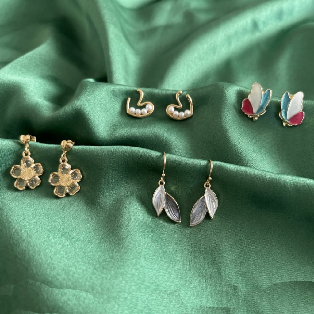 Ethereal Botanica An Earrings Set Inspired by Nature