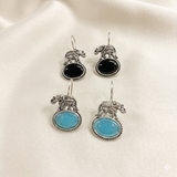 Elephant Charm Earrings