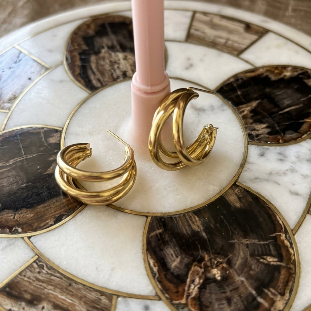 Anti-Turnish Eternal Bloom Earrings