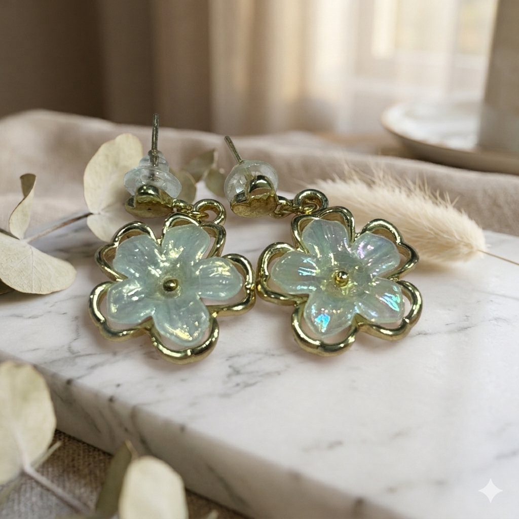 Flower Shaped Earrings
