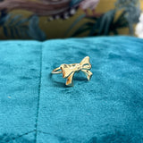 Gold Bow shaped Ring