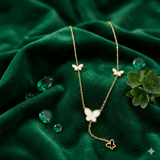 Gold Butterfly Shaped Necklace