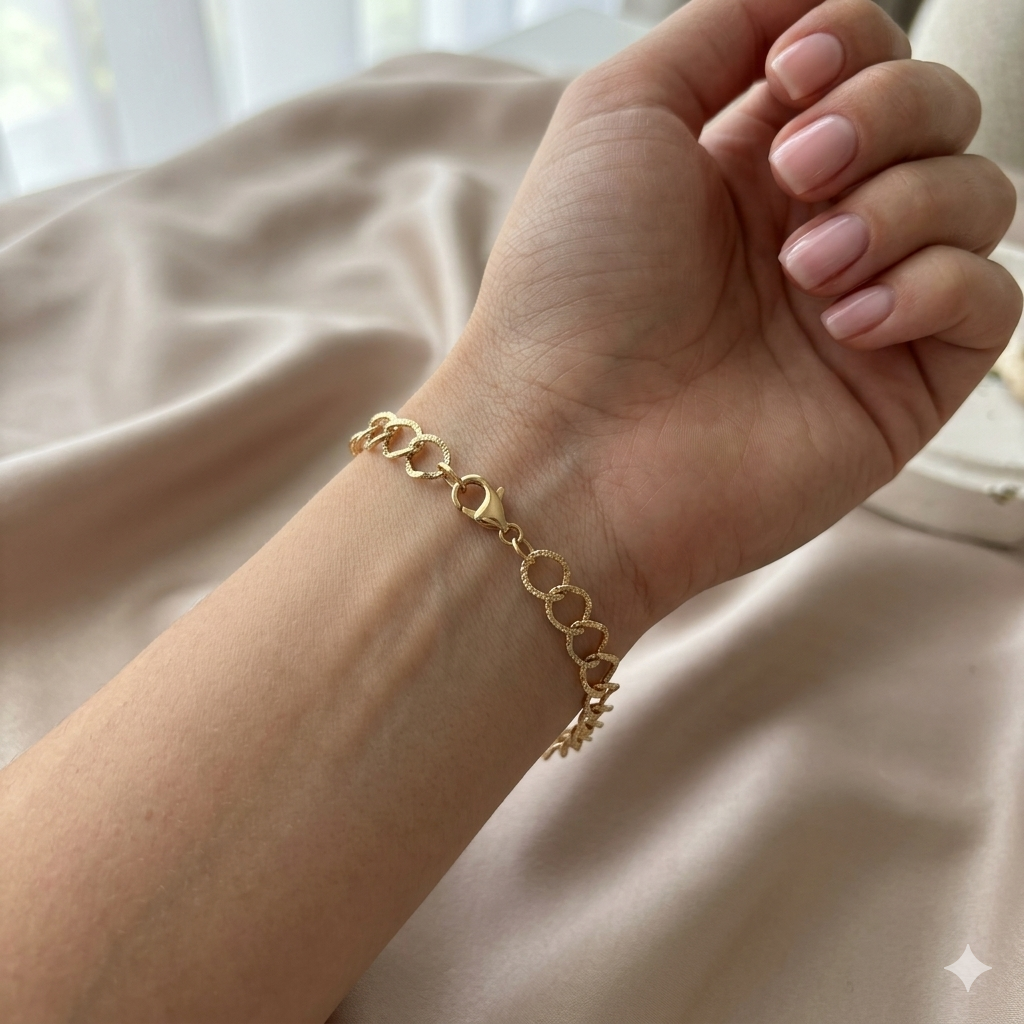 Gold Chain Bracelet