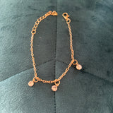 Gold Charm Bracelet