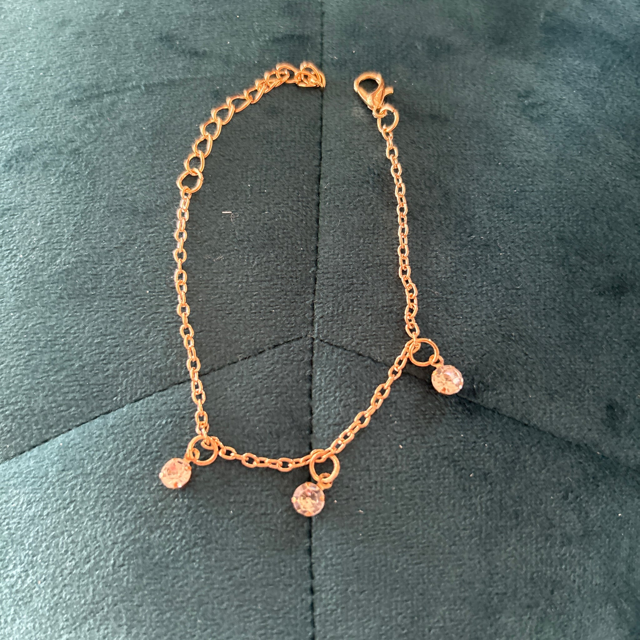 Gold Charm Bracelet