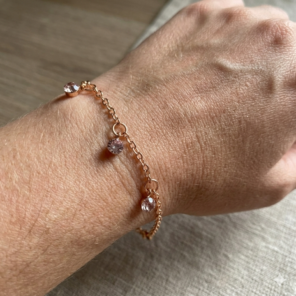Gold Charm Bracelet