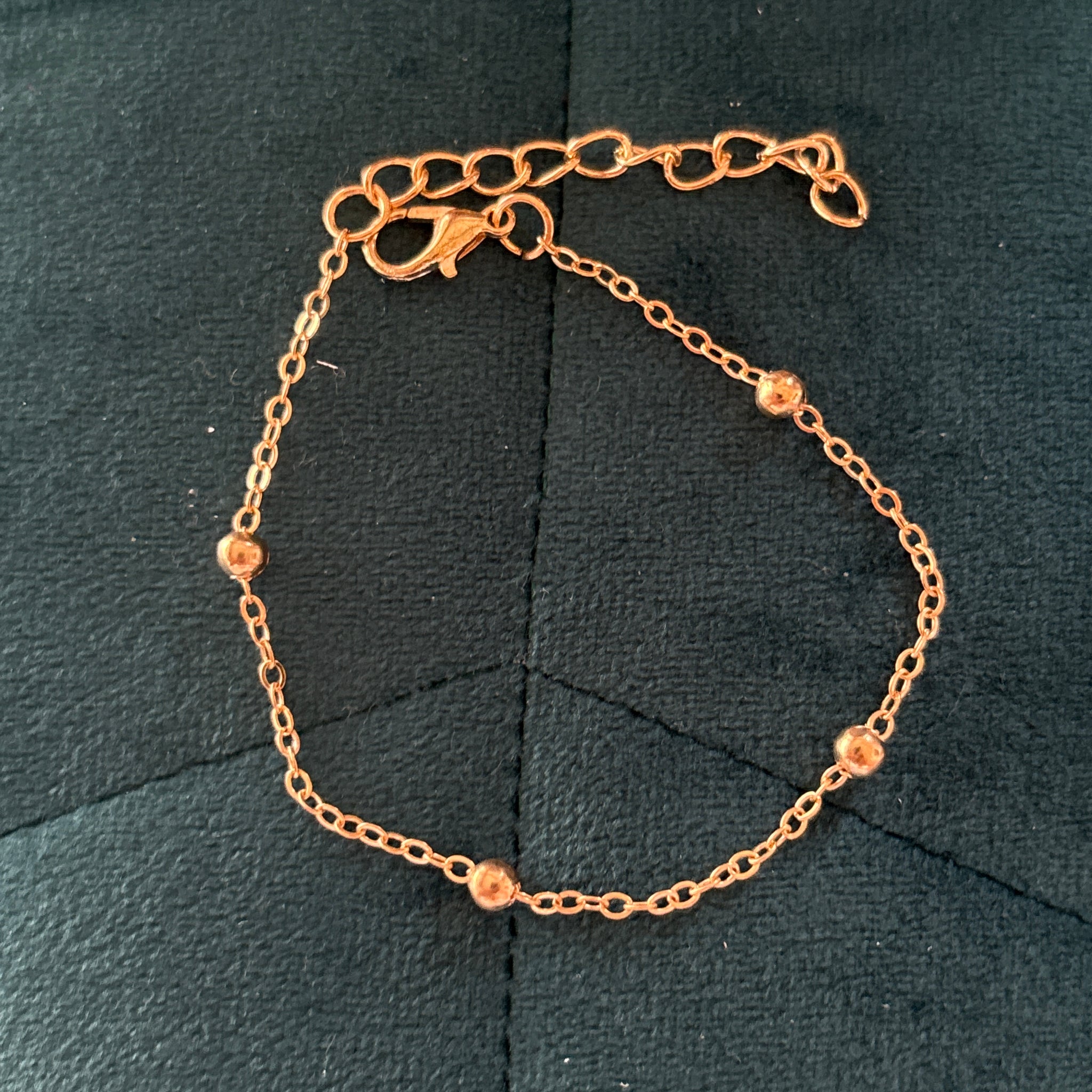 Gold Oval Bracelet