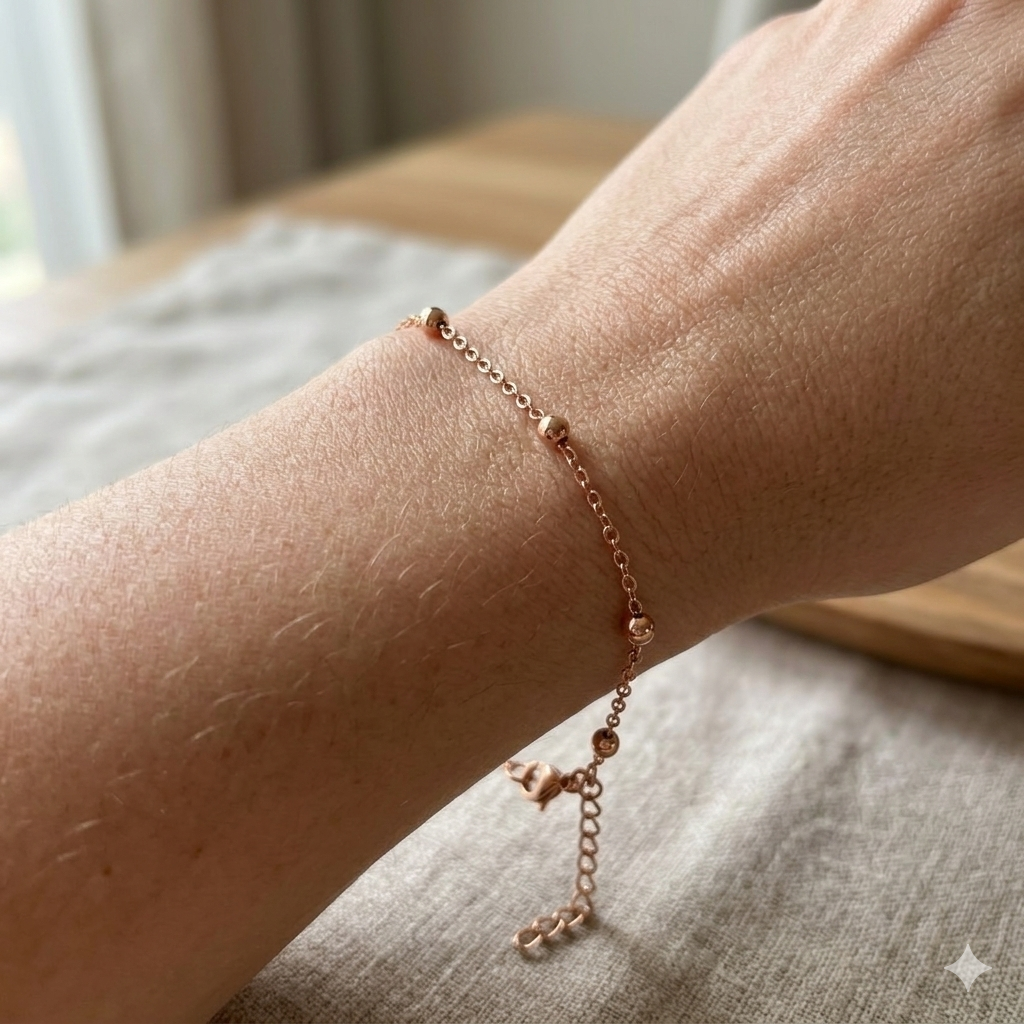 Gold Oval Bracelet