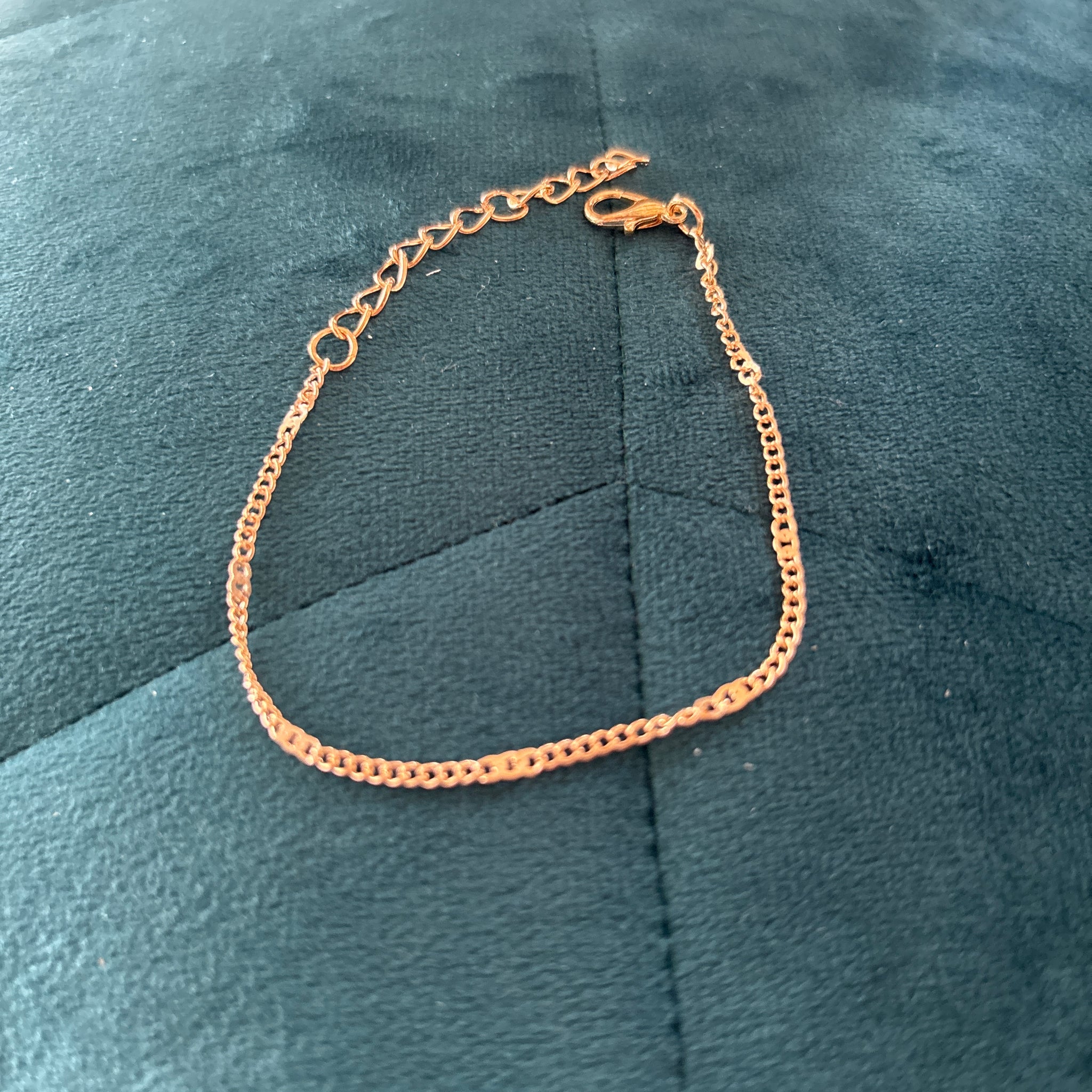 Gold Tone Chain Bracelet