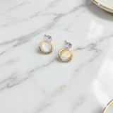 Gold Tone Stud Earrings