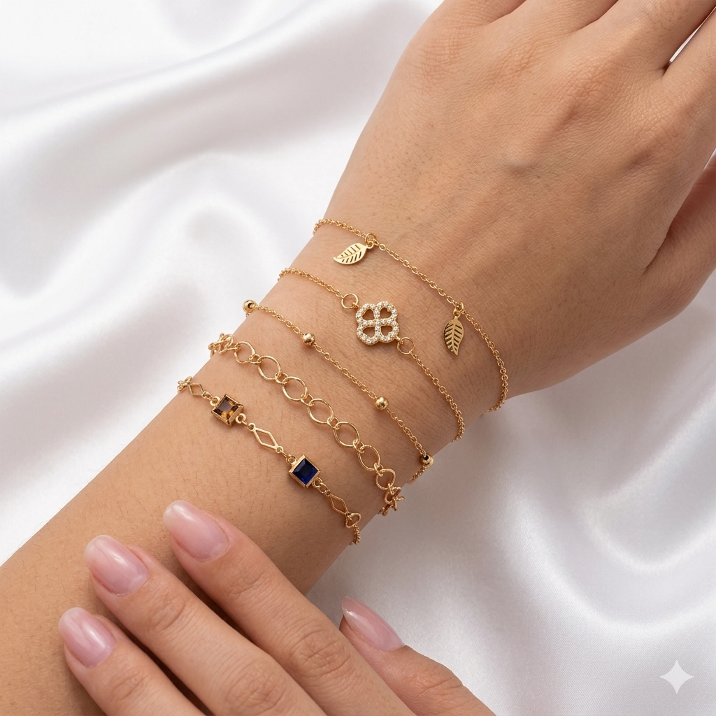 Gold Toned Bracelets