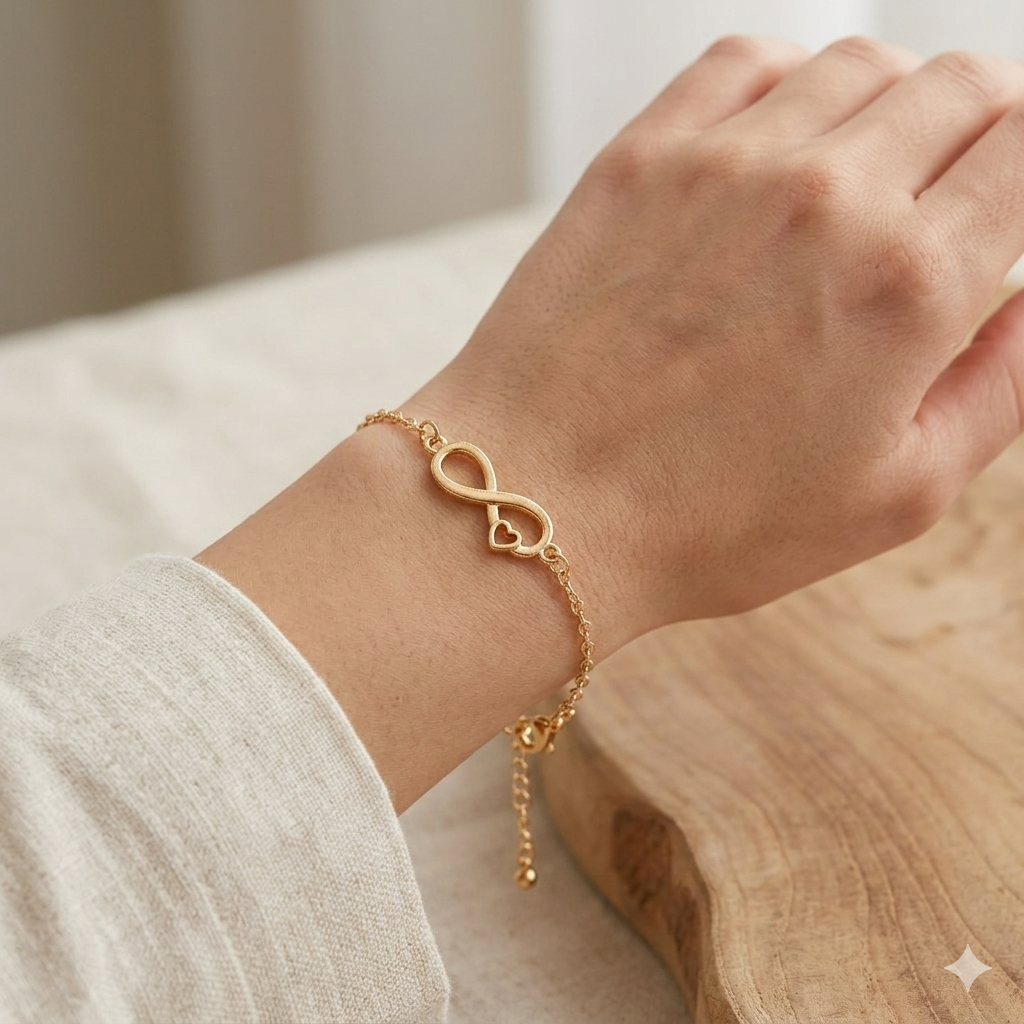 Infinity Heart Bracelet