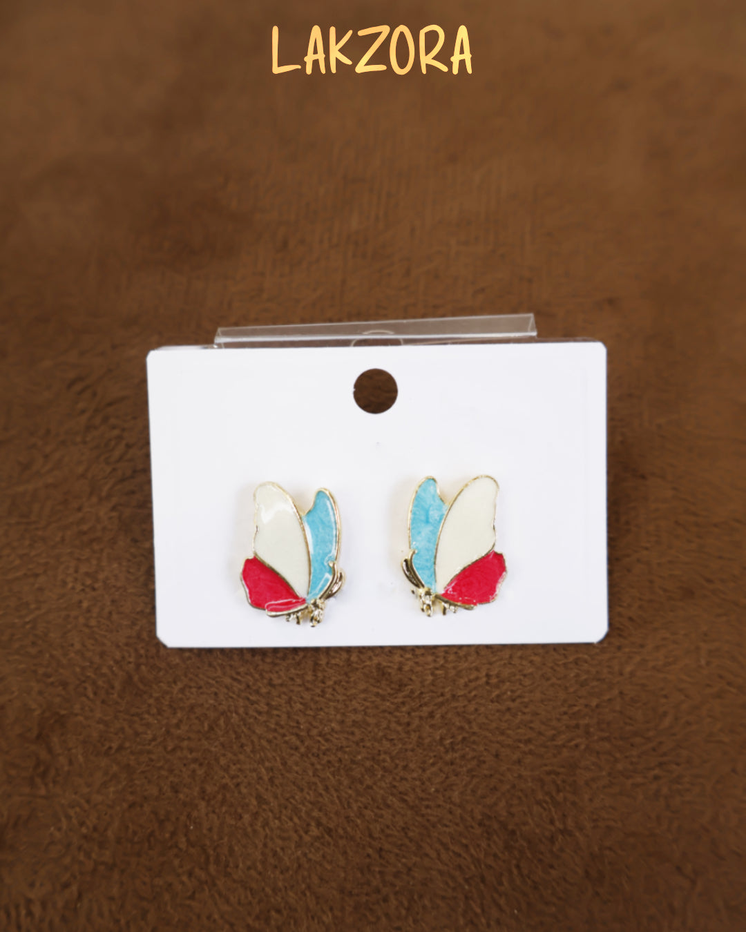 Butterfly Enamel Earrings