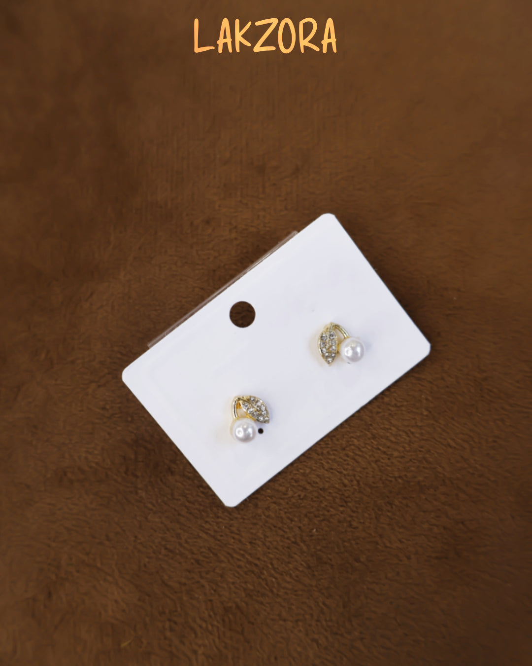 Pearl and Diamond Leaf Earring