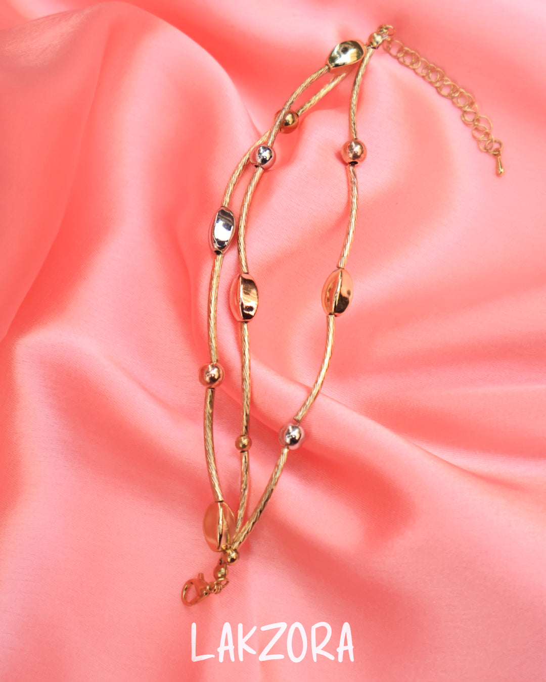 Three Strand Pearl Bar Bracelet