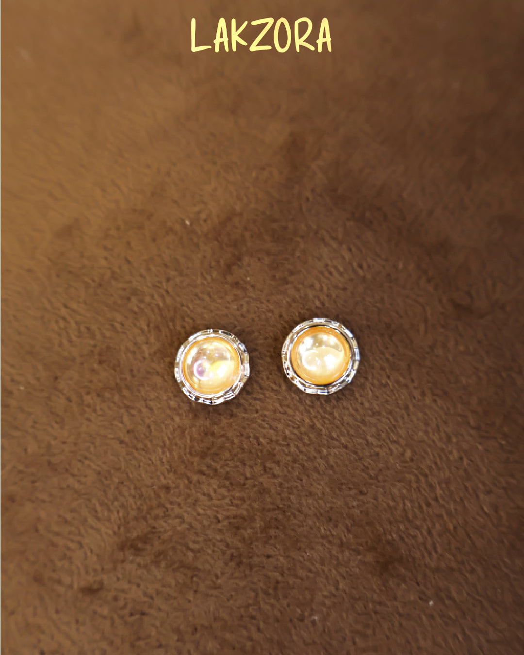 Pearl Magnetic Stud Earrings