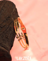 Stylish Multi Band Gold Bracelet for Women