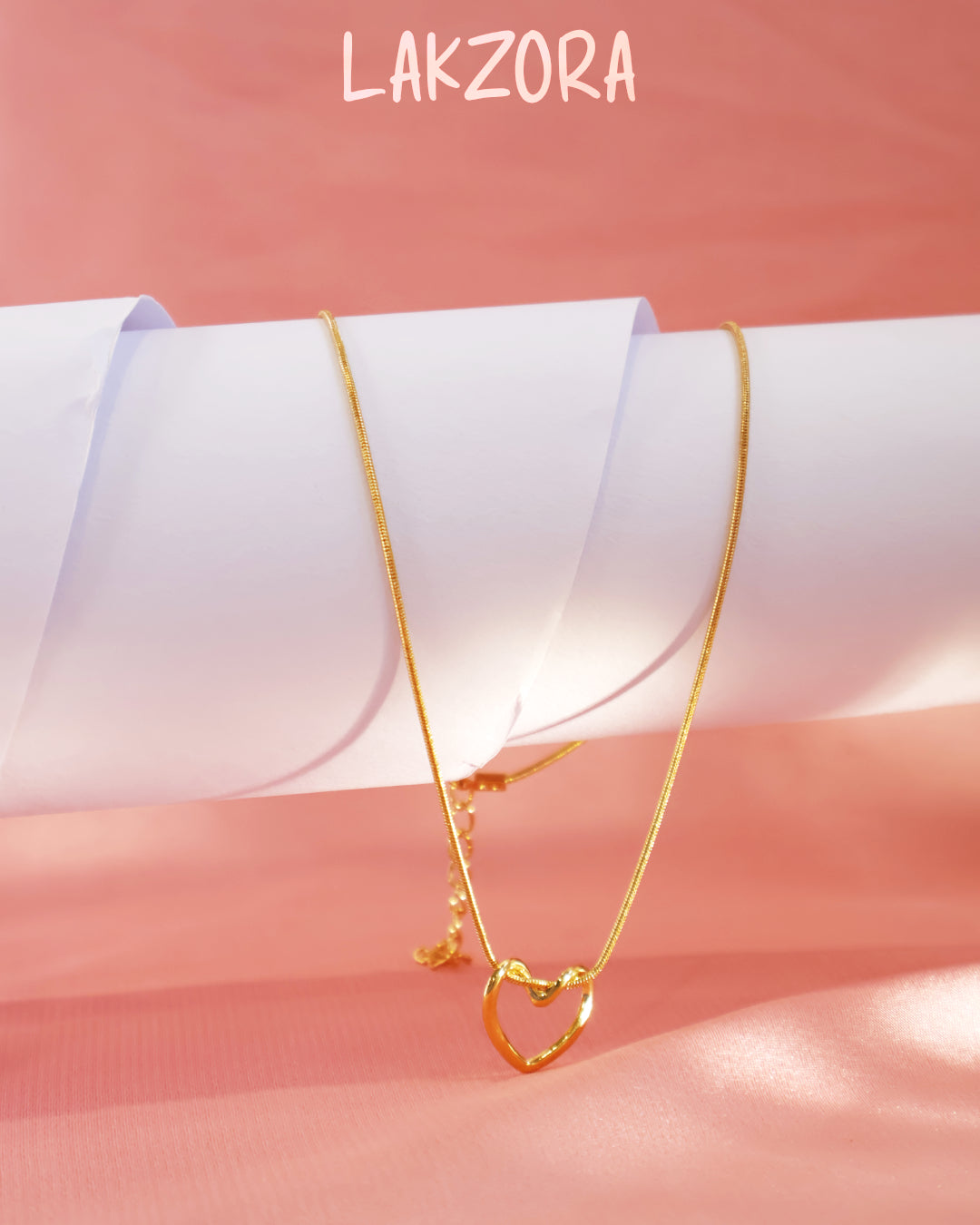Gold Heart Necklace