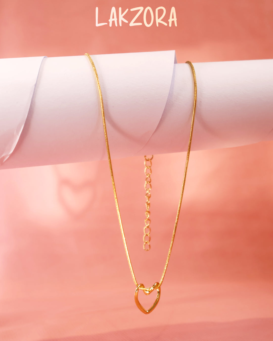 Gold Heart Necklace