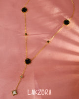 Gold Tone Long Necklace
