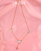 Gold Butterfly Shaped Necklace