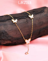 Gold Butterfly Shaped Necklace