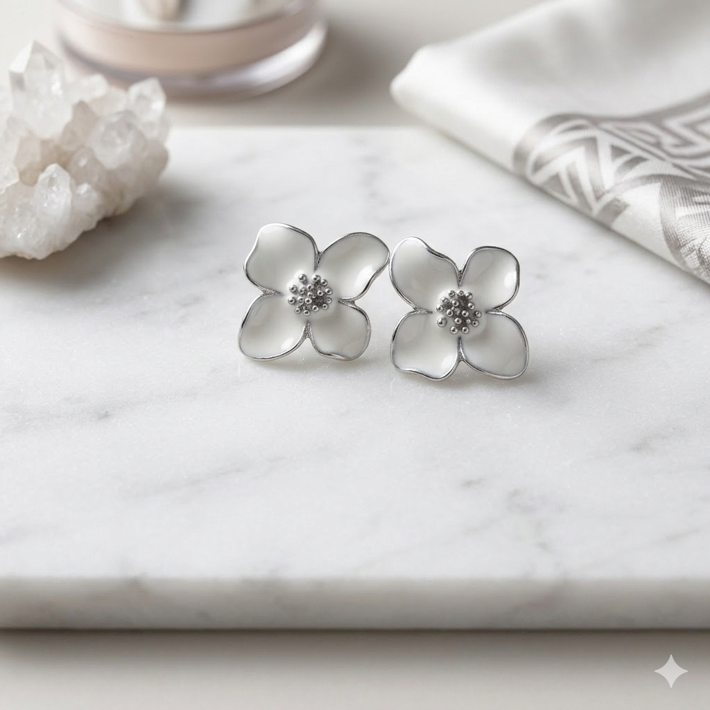 Flower Shaped Earrings