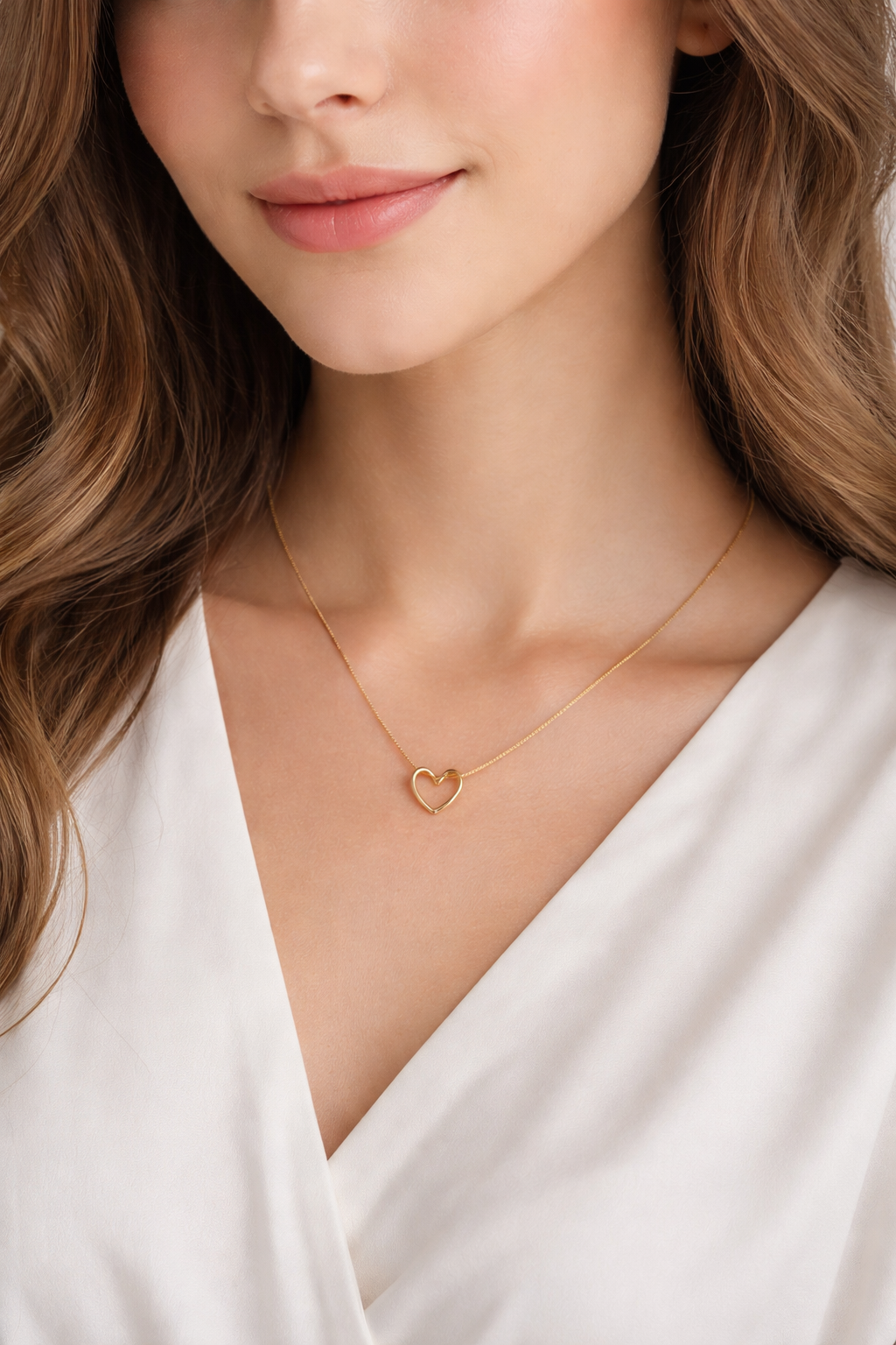 Gold Heart Necklace