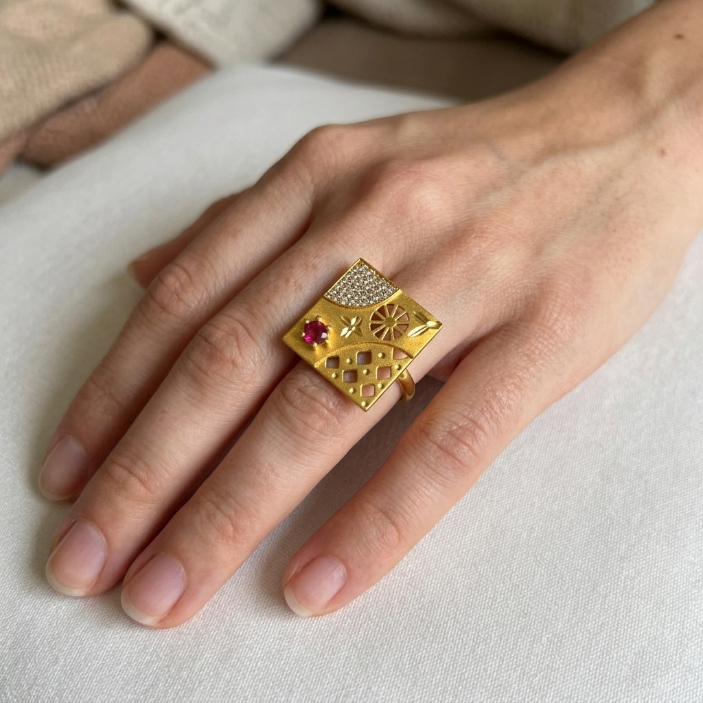 The Modern Geometric Ring