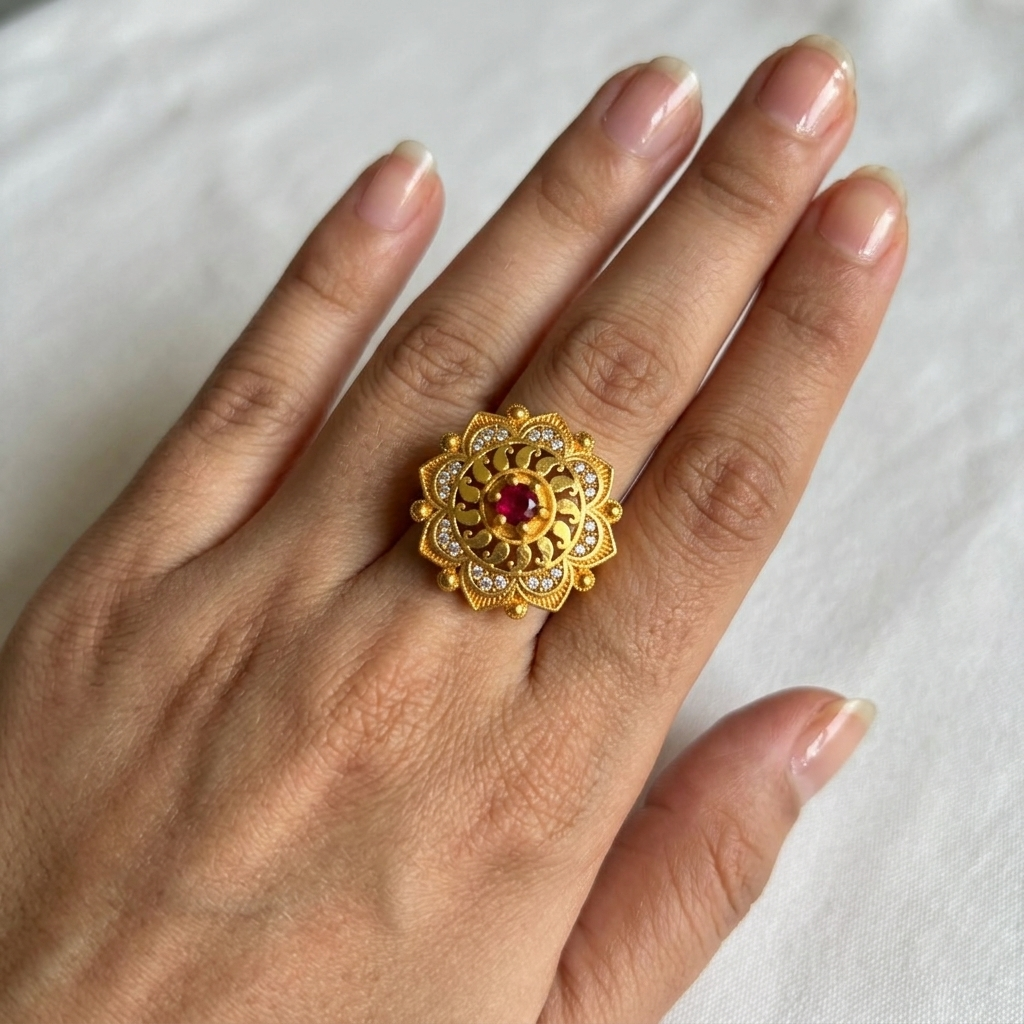 Lotus Bloom Ring