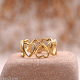Interlocking Hearts Eternity Band Ring